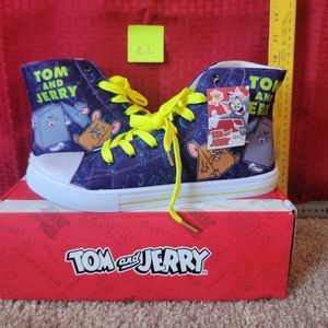 Tom & Jerry Hightop Sneakers NIB